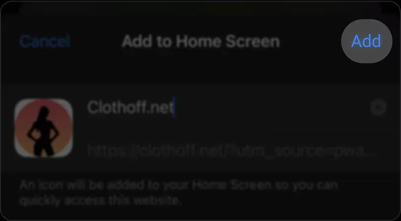 ดาวน์โหลด Clothoff.shop App สำหรับ iOS